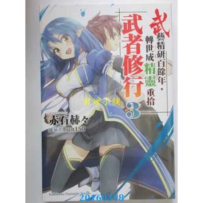 空运版  角川小说  武艺精研百余年，转世成精灵重拾武者修行 03