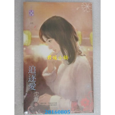 空运版  禾马  追逐爱  作者：沈韦(全新)