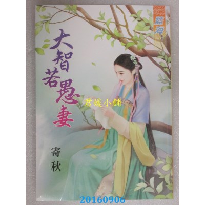 空运版  蓝海  大智若愚妻  作者： 寄秋(全新)