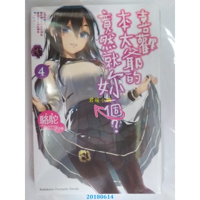 空运版  角川小说  喜欢本大爷的竟然就你一个？ (4)(全新)