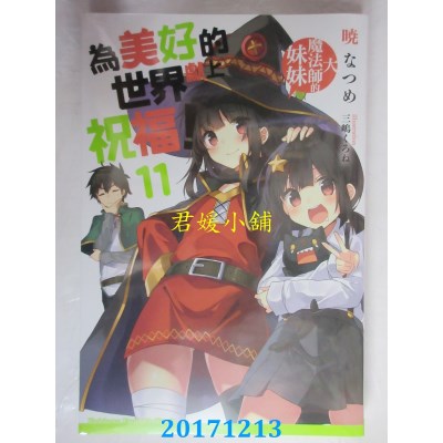 空运版  角川小说  为美好的世界献上祝福！ (11) 大魔法师的妹妹