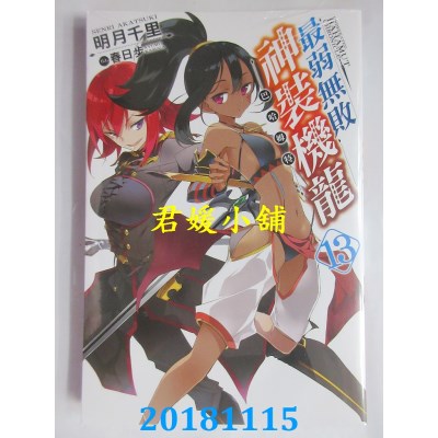 空运版  青文小说  最弱无败神装机龙《巴哈姆特》(13)(全新)