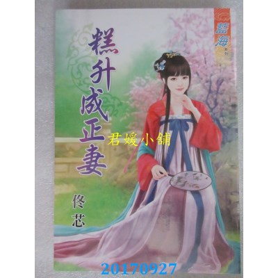 空运版  蓝海  糕升成正妻  作者： 佟芯(全新)