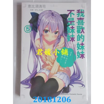 空运版  角川小说  我喜欢的妹妹不是妹妹 (5)  作者：惠比须清司
