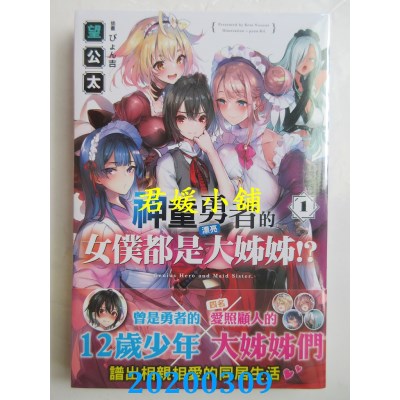 空运版  角川小说  神童勇者的女仆都是漂亮大姊姊!? （1）(全新)