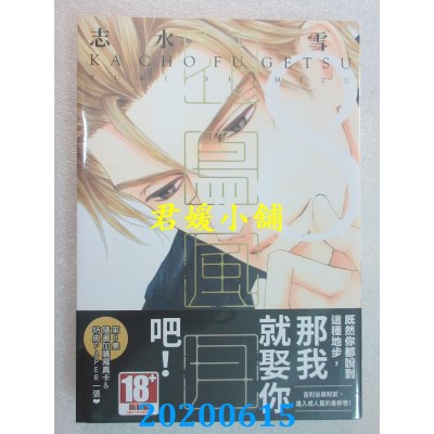 空运版  青文  花鸟风月(08)限定版
 作者： 志水雪(全新)