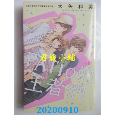 空运版  长鸿  PATIO的王者们 1
 作者： 大矢和美(全新)