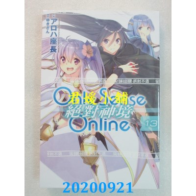 空运版  尖端小说  Only Sense Online 绝对神境(13)
 (全新)