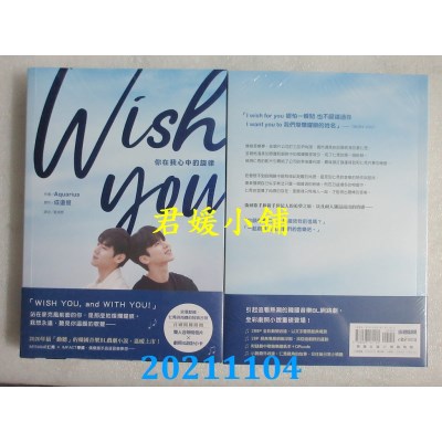 空运版  畅销书  WISH YOU：你在我心中的旋律剧照小说(全新)!